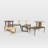 91" Light Brown Wood Oval Dining Table