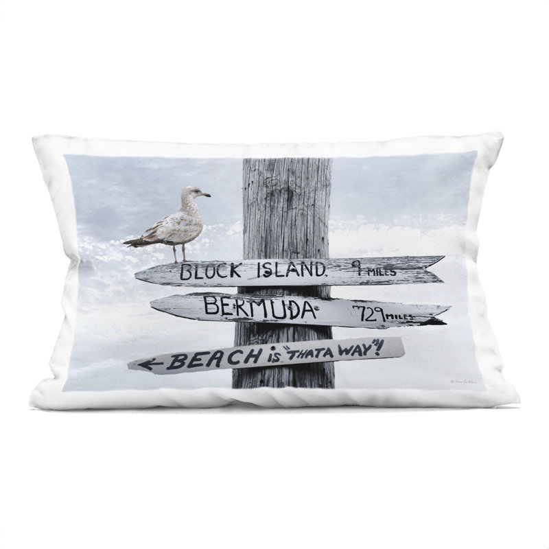 Coussin Festive, Rectangulaire H 20 po x l 14 po, Bleu/brun