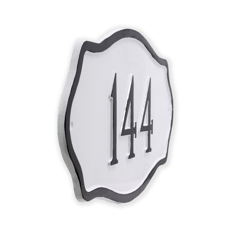 Hampton Oval Wall Plaque, Yes, Black/Gold