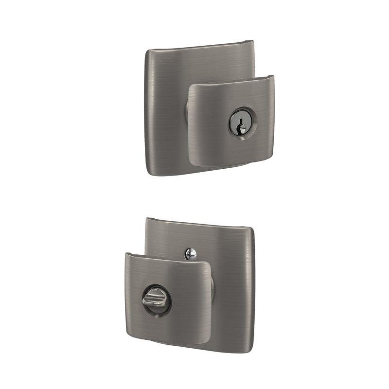 Keyed Entry Lockset, Satin Nickel