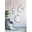 Miroir mural circulaire avec cadre en fer-962262815