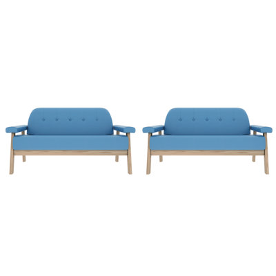 Banc rembourré en similicuir Simple Fashion