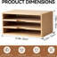 Solid Wood Desk Organiser