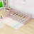 Wood Low Platform Bed With Fence Door And Guardrails-246808294-246808298