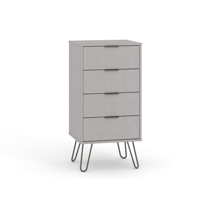 Dufresne 4 Drawer Narrow Chest of Drawers