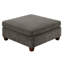 Comfortable Chenille Fabric Ottoman for Living Room, Enhancing Relaxation