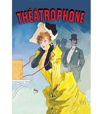 " Theatrophone " by Jules Cheret