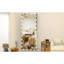 Miroir sur pied pleine longueur éclairé de 72 po x 32 po, argent, rouille, pour vestiaire et entrée Grand salon avec lumières: miroir surdimensionné argenté. 3 modes, luminosité personnalisable. , Design. Utilisateur