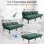 Canapé-lit inclinable convertible 70,9 po avec accoudoirs réglables-1052484601