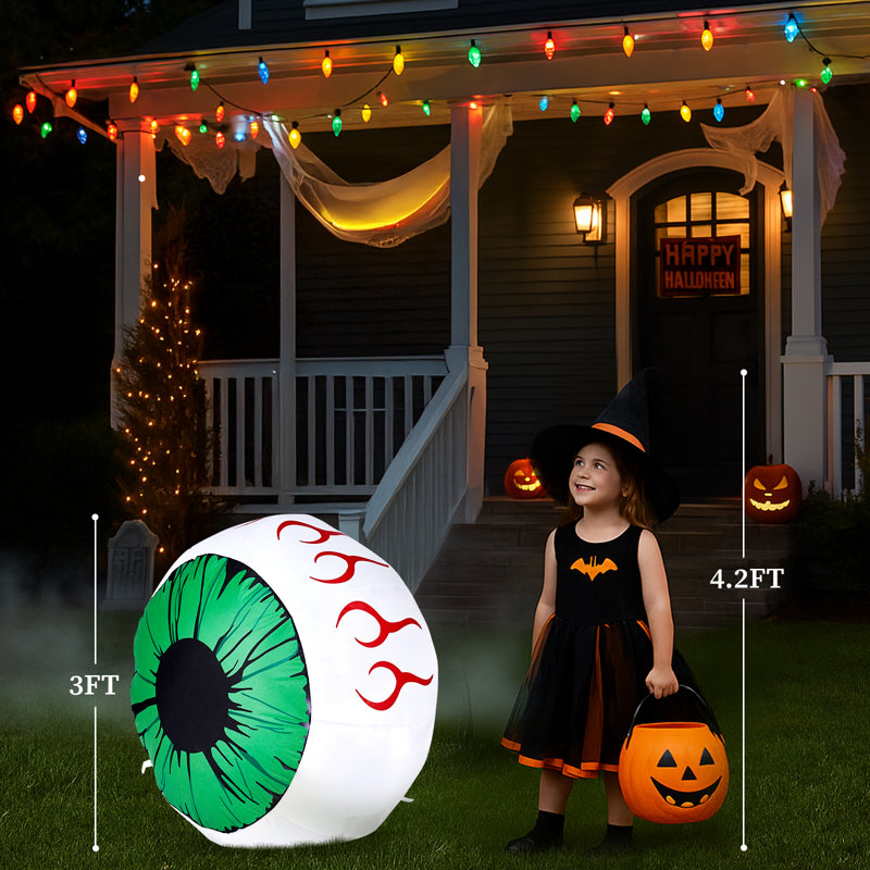 Ensemble de 2 décorations d'Halloween gonflables