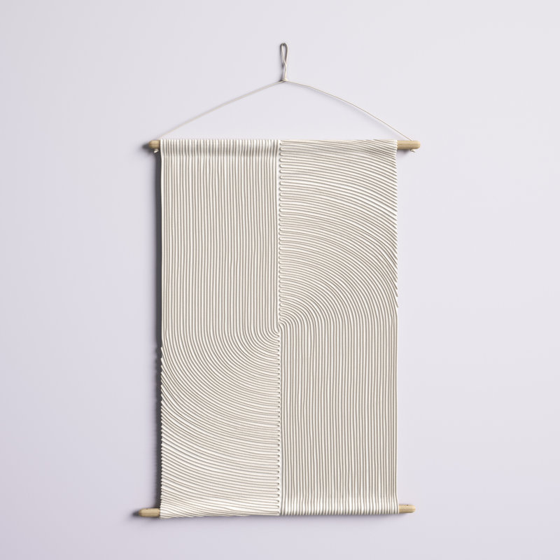 Cotton Wall Hanging, Cream