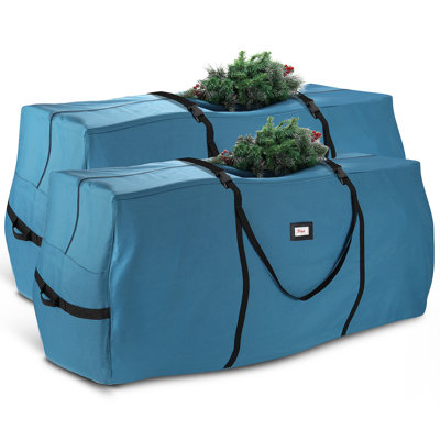 Latacia 2-Piece H 25" x W 60" x D 20" Christmas Storage Set