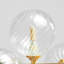 Lustre 11 lumières lustre moderne moderne Mid-Century lustre doré Spoutnik
