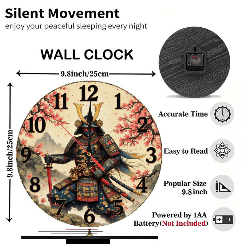 Horloge Samurai Warrior