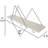 Mengiste Geometric Floating Wall Mount Shelf, Geometric Floating Modern Shelf For Wall Décor