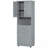 Tall Bathroom Cabinet With Laundry Basket, Large Storage Space Tilt-Out Hamper And Upper Cabinet-1282118960