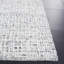 Glamour Hand Tufted Viscose Wool Cotton with Latex Abstract Rug in Grey/Ivory-254797251