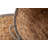 Wicker Round Rope Border 2 Piece Basket Set