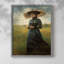 WOMEN-CDxxix - Reproduction d'art encadrée de qualité supérieure - prête à être accrochée-1286064744-1286064745
