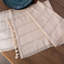 Table Runner Organic Cotton Lace 40 x 150 Gambhiri