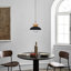 Luminaire suspendu noir à 1 lumière Makrina-765452770