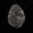 Carbonado Black Diamond // 230.25 Carats