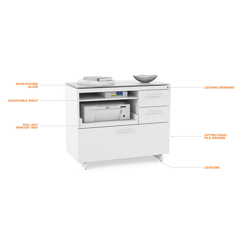 Centro 3 - Drawer File Cabinet