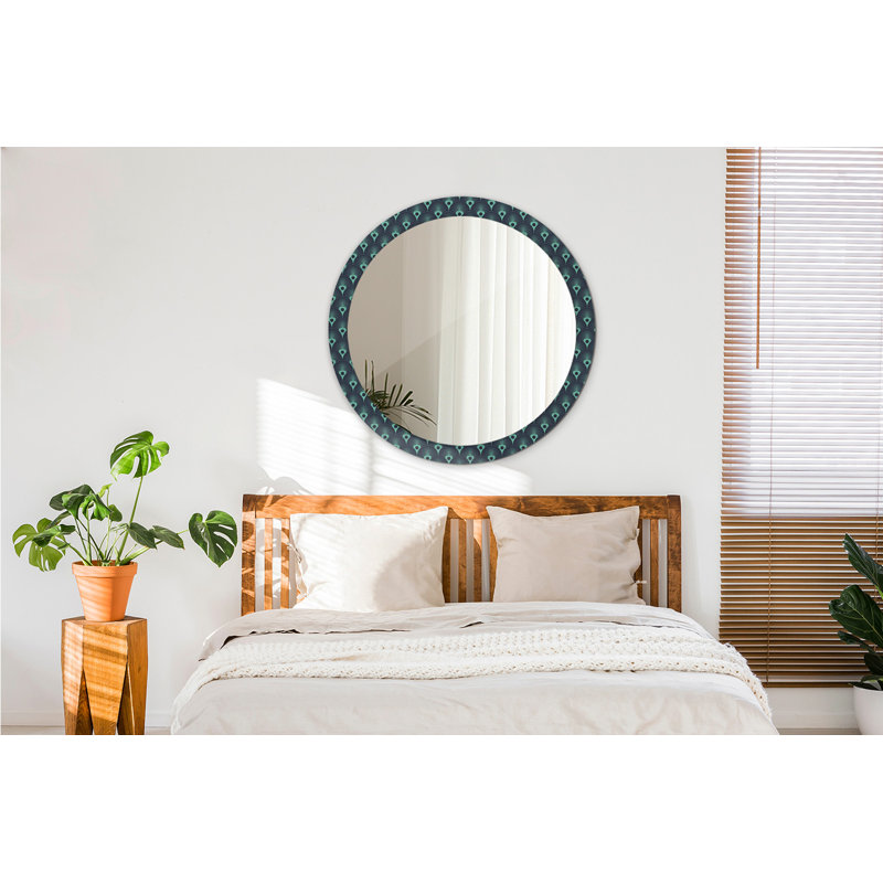 Huldar Glass Flat Wall Mirror
