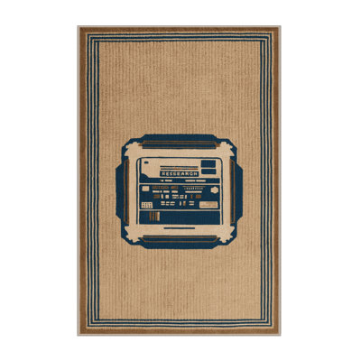Machine Washable Space Beige Area Rug
