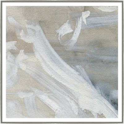 'Neutral Abstracts' Framed Print