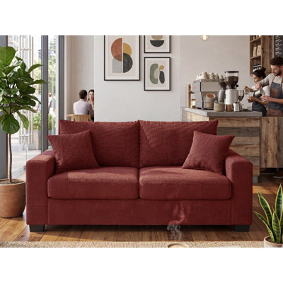 Canapé ou causeuse rembourré Mid-Century