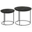 Ensemble de 2 tables gigognes