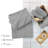 Martex Ultimate 2 Pack Bath Sheet Monument Grey Towel Set-116102870