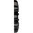 Endurathane Emery Leaf Ceiling Medallion, 7 5/8"OD x 1"P, Hand-Painted Black Pearl Finish-27779349