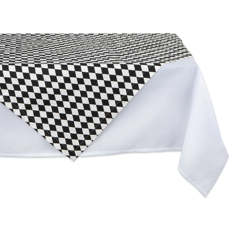 Harlequin Tablecloth, 40" L x 40" W
