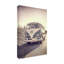 « Surfers vintage VW bus » par Edward M. Fielding-impression sur toile tendue-1974826711