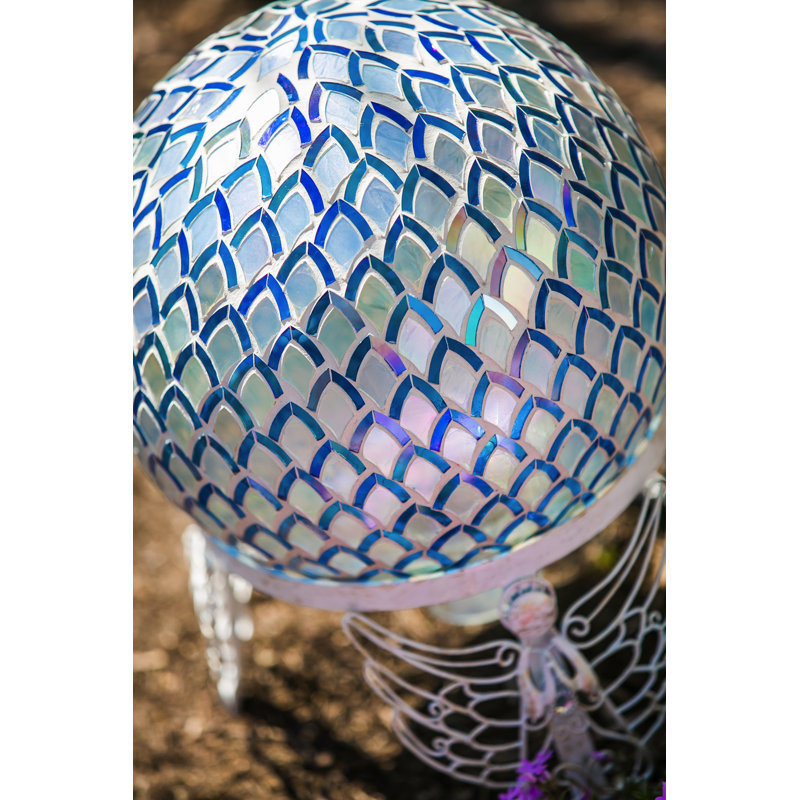 Boule à réfléchissant mosaïque pétales Shrader