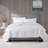 Lightweight Down Alternative Blanket with Satin Trim White King-119424588-119424587
