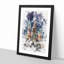 The Kremlin in Moscow Russia - Picture Frame Painting Print-56852780-56852777