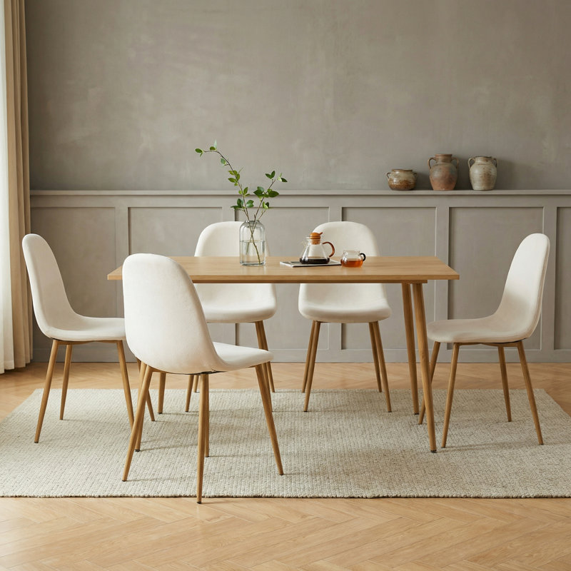 Caylyn 6 - Person Four Leg Dining Set