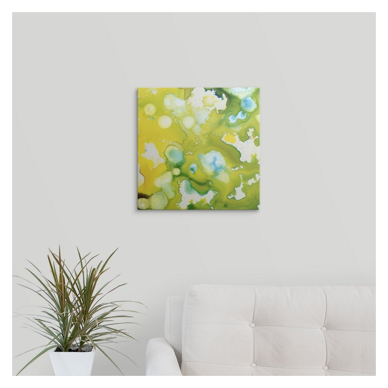 « ii » jennifer grolier, impression Satellite, H 35 po x l 35 po x P 1,5 po, Toile