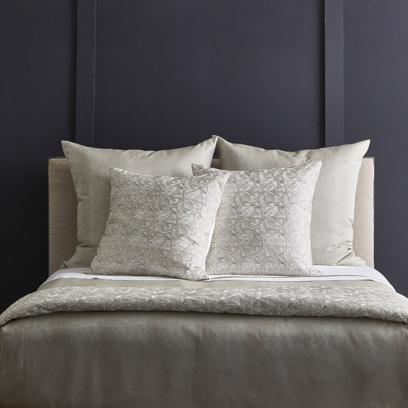 La Sirene Square Pillow Cover & Insert, Powder