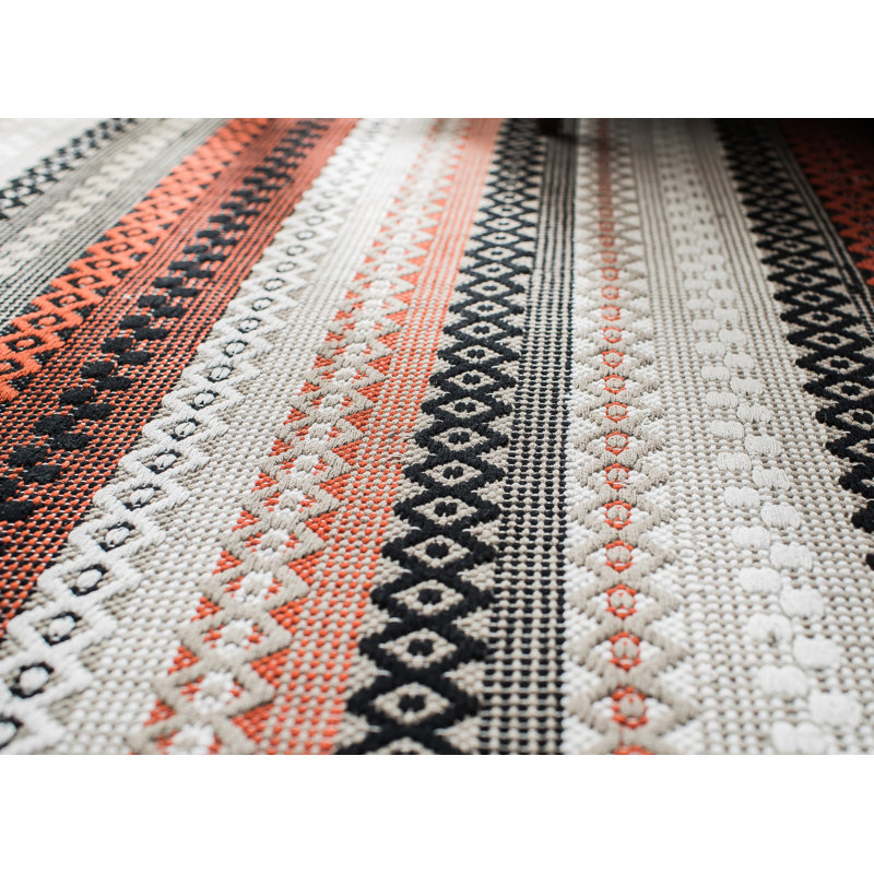 Cedartown Flatweave Cotton Indoor Rug, Rectangle 5' x 8'