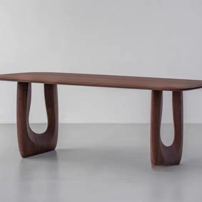 Ash wood unique dining table