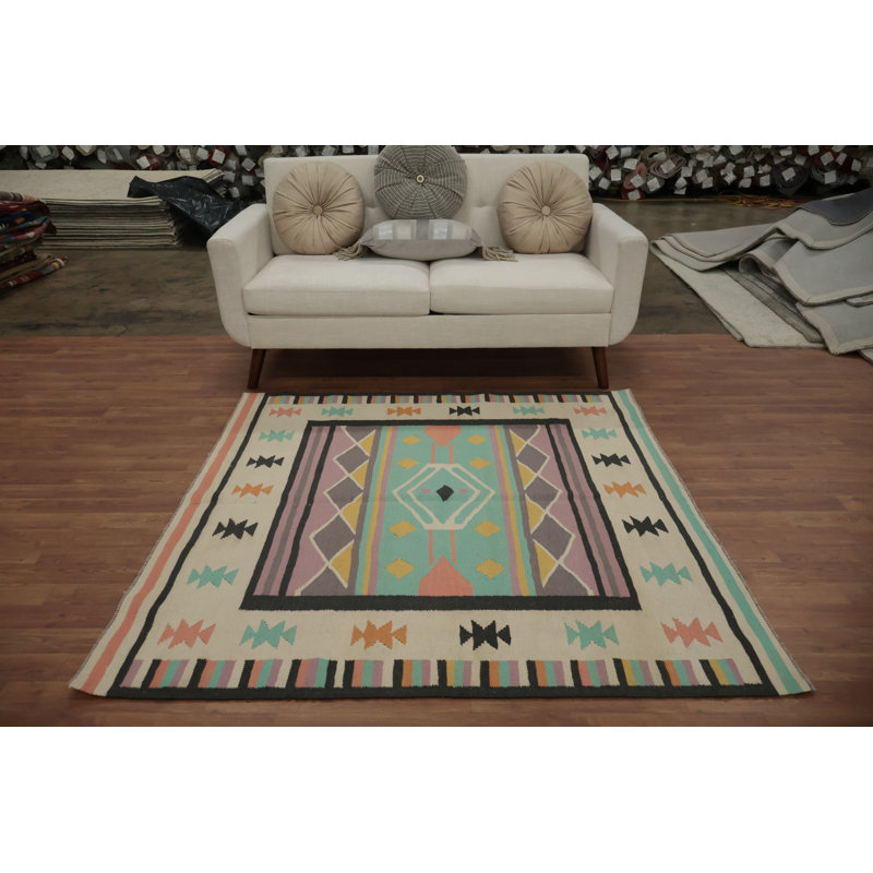Tapis kilim Bold Pastel