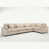 Tissu beige est en rupture de stock
