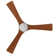 52'' Smart Solid Wood Ceiling Fan With Remote, Light Kit IncludedWorks With Google Assistant And Amazon Alexa,Siri Shortcut.