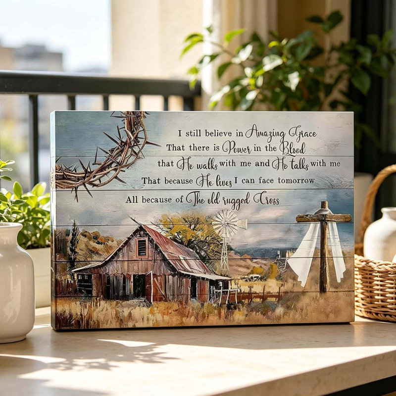 1 Piece Wrapped Canvas Wall Art, 40cm H x 60cm W