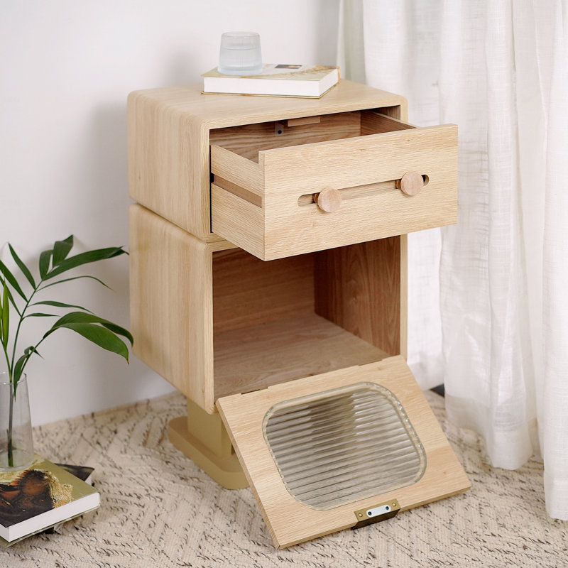 Table d'appoint avec rangement