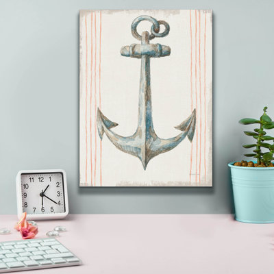 «Floursack Nautical 5 No Words» par Danhui Nai, art mural sur toile